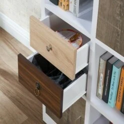 61.5" Hirsch Contemporary Bookcase White - HOMES: Inside + Out 16 61.5" Hirsch Contemporary Bookcase White - HOMES: Inside + Out -Bookshelves Sales Shop unnamed file 4769