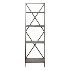 Olivia & May Industrial Metal Wall Shelf Black - Olivia & May -Bookshelves Sales Shop unnamed file 4789