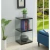 27.75" SoHo 3 Tier Tower Bookcase - Breighton Home White Faux Marble -Bookshelves Sales Shop unnamed file 4795
