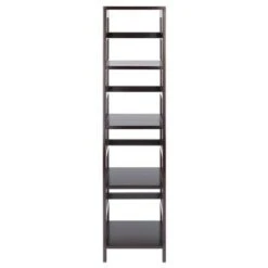 55" 4 Section Narrow Bookshelf Espresso - Winsome