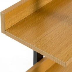 Fabulaxe Industrial 5 Shelf Wood and Metal Etagere Rustic Bookcase Free Standing Bookshelf -Bookshelves Sales Shop unnamed file 4838