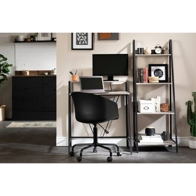 57.75" Evane 4 Fixed Shelves Shelving Unit Ash Oak - South Shore 4 57.75" Evane 4 Fixed Shelves Shelving Unit Ash Oak - South Shore - Image 2