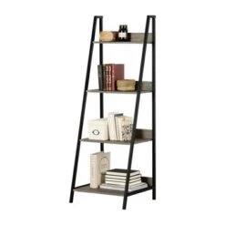 57.75" Evane 4 Fixed Shelves Shelving Unit Ash Oak - South Shore 13 57.75" Evane 4 Fixed Shelves Shelving Unit Ash Oak - South Shore -Bookshelves Sales Shop unnamed file 4861