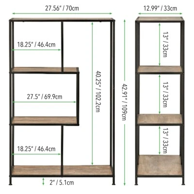 MDesign Book Shelf Mid Century 5 MDesign Book Shelf Mid Century - Image 3