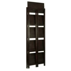 Flora Home Stratford 60.25" 5 Shelf Folding Bookcase