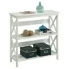 32.5" Oxford 3 Tier Bookcase White - Breighton Home -Bookshelves Sales Shop unnamed file 4928