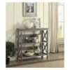 Oxford 3 Tier Bookcase Gray - Breighton Home -Bookshelves Sales Shop unnamed file 4932