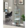 45" Xtra Storage 4 Tier Folding Metal Shelf Sea Foam - Breighton Home -Bookshelves Sales Shop unnamed file 4946