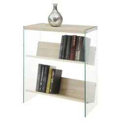 27.75" SoHo Bookcase Weathered White - Breighton Home