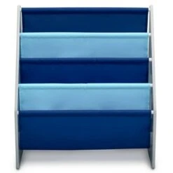 Delta Children Sling Book Rack Bookshelf for Kids' Blue/yellow/red -Bookshelves Sales Shop unnamed file 506