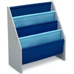 Delta Children Sling Book Rack Bookshelf for Kids' Blue/yellow/red -Bookshelves Sales Shop unnamed file 510