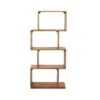 47.2" Perry Boho Handcrafted 4 Shelf Bookshelf Light Natural - Christopher Knight Home