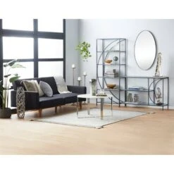 Olivia & May Industrial Iron Wall Shelf Black - Olivia & May -Bookshelves Sales Shop unnamed file 5150