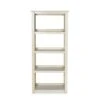 54.7" Whitley Antique Bookshelf White - Linon 2 54.7" Whitley Antique Bookshelf White - Linon -Bookshelves Sales Shop unnamed file 5155