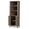 75.4" Derek Wood 2 Door Bookcase Oak - Baxton Studio 2 75.4" Derek Wood 2 Door Bookcase Oak - Baxton Studio -Bookshelves Sales Shop unnamed file 5163