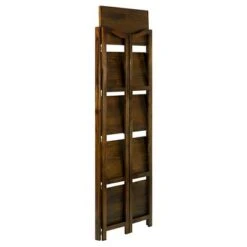 Flora Home Stratford 60.25" 5 Shelf Folding Bookcase