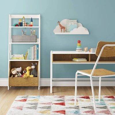 Bly Kids' Bookshelf with Storage White - Pillowfort™ 4 Bly Kids' Bookshelf with Storage White - Pillowfort™ - Image 2