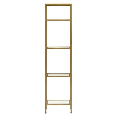 73" Aimee Narrow Etagere - Crosley 3 73" Aimee Narrow Etagere - Crosley