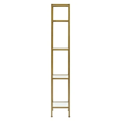 73" Aimee Narrow Etagere - Crosley 4 73" Aimee Narrow Etagere - Crosley - Image 2