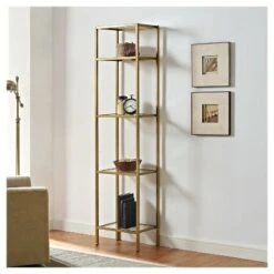 73" Aimee Narrow Etagere - Crosley 17 73" Aimee Narrow Etagere - Crosley -Bookshelves Sales Shop unnamed file 5200