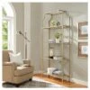 80.5" Aimee Etagere Gold - Crosley