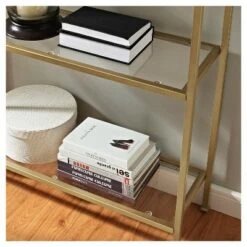 80.5" Aimee Etagere Gold - Crosley 11 80.5" Aimee Etagere Gold - Crosley -Bookshelves Sales Shop unnamed file 5215