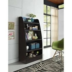 Kids' Dixie 4 Shelf Bookcase - Room & Joy White