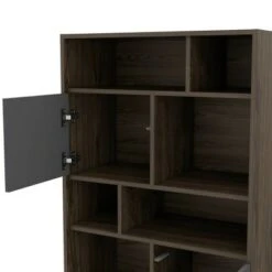 67" Aster 7 Tier Shelf Bookshelf Brown - RST Brands -Bookshelves Sales Shop unnamed file 5257