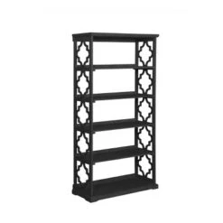 Anthony 72" 5 Shelf Painted Bookcase - Powell Company Black 20 Anthony 72" 5 Shelf Painted Bookcase - Powell Company Black -Bookshelves Sales Shop unnamed file 5286