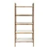 Madison Park 74" Avenu Shelf - Pecan/Off White -Bookshelves Sales Shop unnamed file 5318
