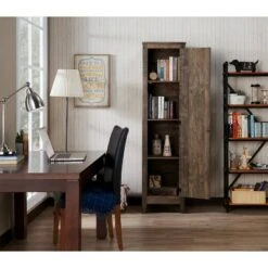 70.86" Doney 4 Shelf Bookcase Oak - miBasics -Bookshelves Sales Shop unnamed file 5333
