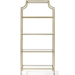 Metal Glass Bookcase in Antique Gold - Pemberly Row 15 Metal Glass Bookcase in Antique Gold - Pemberly Row -Bookshelves Sales Shop unnamed file 5352