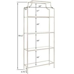 Metal Glass Bookcase in Antique Gold - Pemberly Row 19 Metal Glass Bookcase in Antique Gold - Pemberly Row -Bookshelves Sales Shop unnamed file 5356