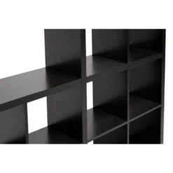 11.50" Sunna Modern Cube Shelving Unit Dark Brown - Baxton Studio