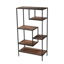 58.75" Thropel Reclaimed Wood Etagere Natural/Gray - Aiden Lane -Bookshelves Sales Shop unnamed file 5388