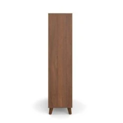 66" High Modern Cube Bookcase - HON BASYX Walnut -Bookshelves Sales Shop unnamed file 5417