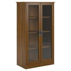 53" Auburn Hill Bookcase with Glass Doors Room & Joy Brown 8 53" Auburn Hill Bookcase with Glass Doors Room & Joy Brown -Bookshelves Sales Shop unnamed file 5438