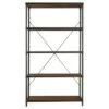72" Webster 4 Shelf Mixed Media Bookshelf Black - Inspire Q 1 72" Webster 4 Shelf Mixed Media Bookshelf Black - Inspire Q -Bookshelves Sales Shop unnamed file 5477