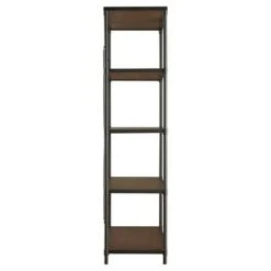72" Webster 4 Shelf Mixed Media Bookshelf Black - Inspire Q 10 72" Webster 4 Shelf Mixed Media Bookshelf Black - Inspire Q -Bookshelves Sales Shop unnamed file 5478