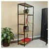 Carolina Cottage 72" Flynn Tall Bookcase Natural/Black - Carolina Chair and Table -Bookshelves Sales Shop unnamed file 5484