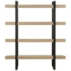 Melissa 4 Tier Etagere Oak - Safavieh -Bookshelves Sales Shop unnamed file 5490