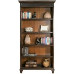 78" Hartford Open Bookcase - Martin Furniture White -Bookshelves Sales Shop unnamed file 5526