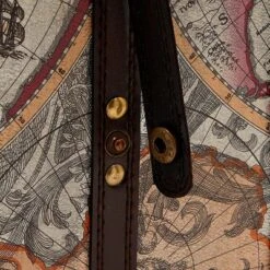 Okuna Outpost Wooden 4 Bottles Travel Wine for Storage Bar Accessory, World Map Design, 8. x 8.5 x 13.8 in. -Bookshelves Sales Shop unnamed file 5567