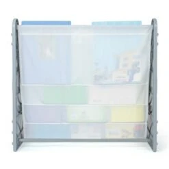 Kids' 4 Tier Bookshelf Organizer Gray/White - Humble Crew 10 Kids' 4 Tier Bookshelf Organizer Gray/White - Humble Crew -Bookshelves Sales Shop unnamed file 568