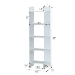 Costway 5-Tier Bookcase Storage Open Shelves Display Unit Room Divider 13 Costway 5-Tier Bookcase Storage Open Shelves Display Unit Room Divider -Bookshelves Sales Shop unnamed file 625