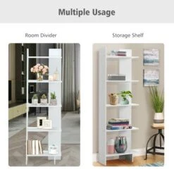 Costway 5-Tier Bookcase Storage Open Shelves Display Unit Room Divider 14 Costway 5-Tier Bookcase Storage Open Shelves Display Unit Room Divider -Bookshelves Sales Shop unnamed file 626