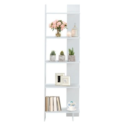 Costway 5-Tier Bookcase Storage Open Shelves Display Unit Room Divider 11 Costway 5-Tier Bookcase Storage Open Shelves Display Unit Room Divider - Image 9