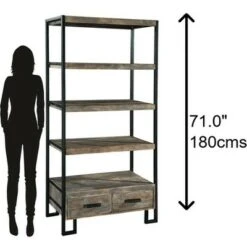 Hekman 27829 Hekman Santa Cruz Open Shelving 2-7829 Santa Cruz