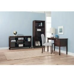 Bookshelves Sales Shop 34 32" Carson Horizontal Bookcase with Adjustable Shelves - Threshold Walnut Brown