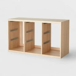 Triple Opening Sliding Bin Cube - Brightroom™ White 8 Triple Opening Sliding Bin Cube - Brightroom™ White -Bookshelves Sales Shop unnamed file 7